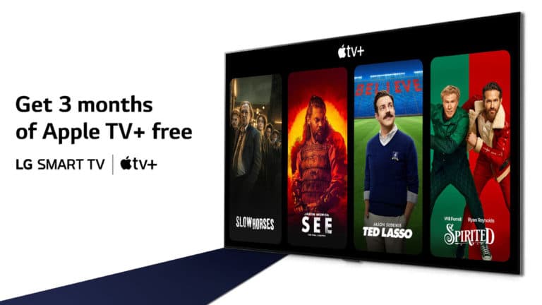 LG Smart TV Customers Get Free Three-Month Trial of Apple TV+ for the Holidays
