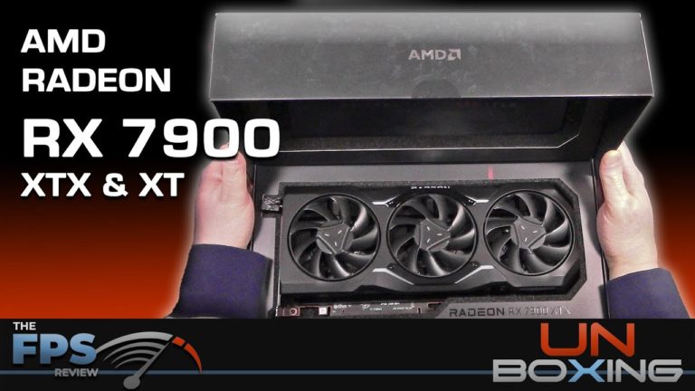 Unboxing the AMD Radeon RX 7900 XTX & 7900 XT