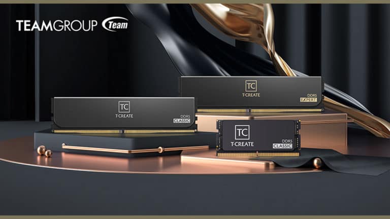 TEAMGROUP Introduces T-CREATE EXPERT and CLASSIC DDR5 Desktop Memories and T-CREATE CLASSIC DDR5 Laptop Memory