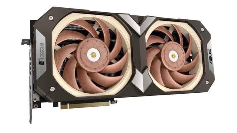 ASUS Details GeForce RTX 4080 Noctua Edition with Dual NF-A12x25 Fans