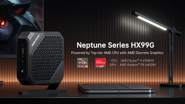 MINISFORUM Announces Neptune HX99G Mini PC with AMD Ryzen 9 6900HX and Radeon RX 6600M