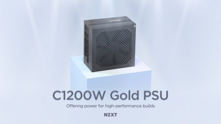 NZXT C1200 Gold 1200 Watt ATX 3.0 Power Supply Featuring 16-Pin PCIe 12VHPWR Connector Announced
