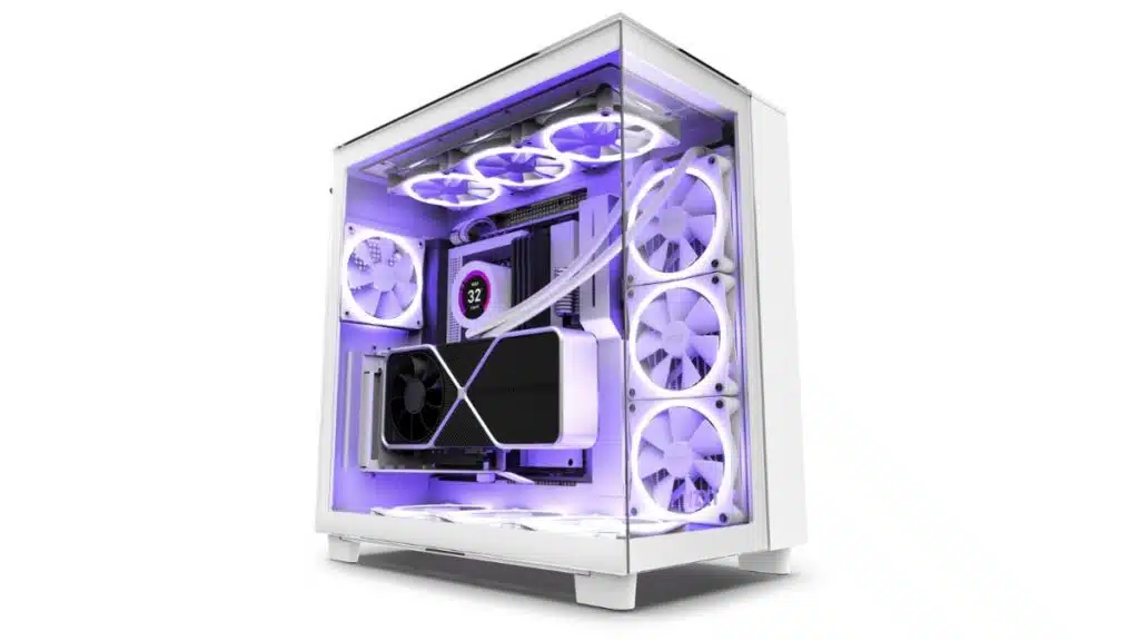 NZXT H9 Series PC Cases Featuring Seamless WrapAround Glass Panels