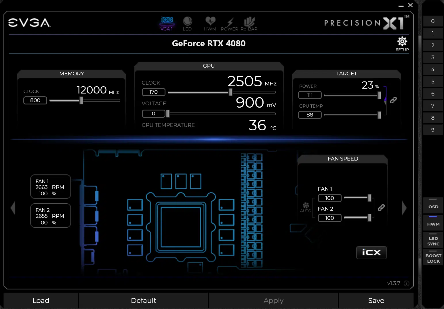 Overclocking NVIDIA GeForce RTX 4080 Founders Edition