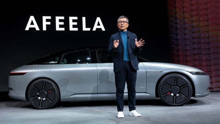 Sony and Honda Reveal New EV Prototype and Car Brand, “AFEELA”