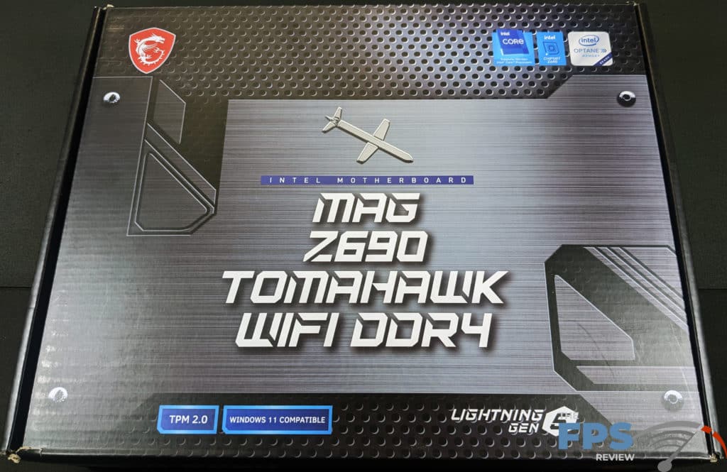 MSI MAG Z690 TOMAHAWK WIFI DDR4 Motherboard Box Front