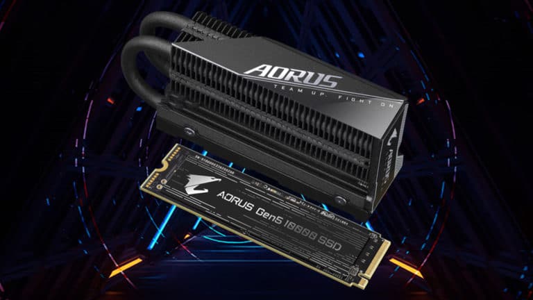 GIGABYTE AORUS Gen5 10000 SSD Surfaces at Retailers for $339.99