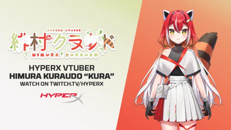 HyperX Introduces Its First VTuber, Himura Kuraudo “Kura”