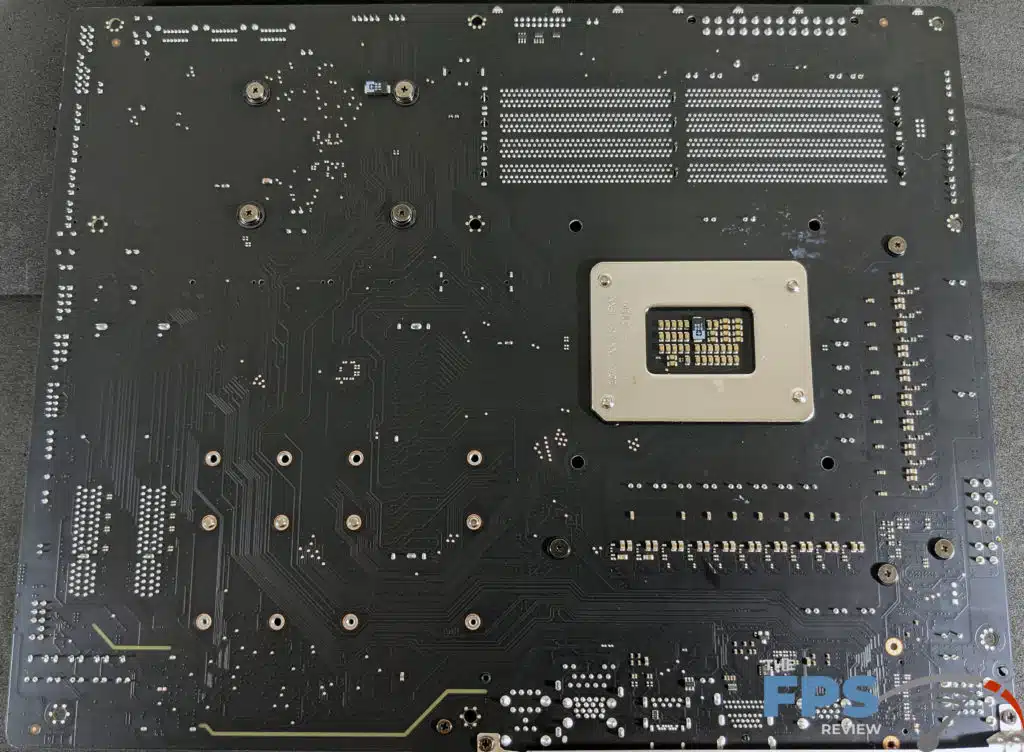 GIGABYTE Z690 GAMING X Motherboard PCB Back.