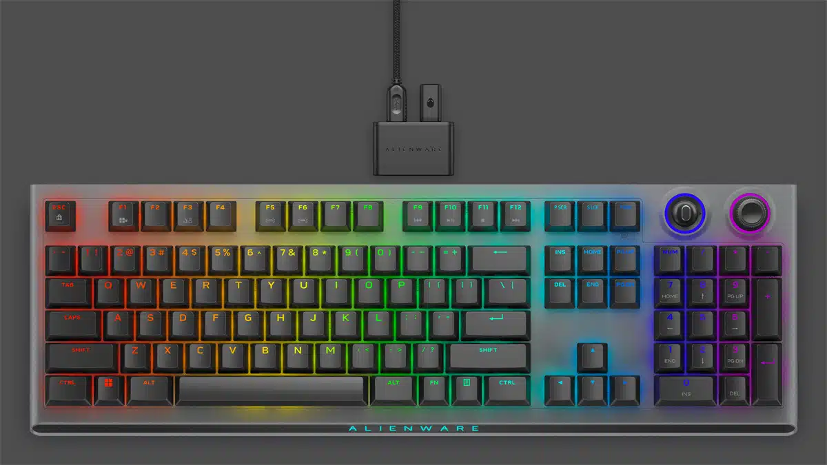 Alienware Unveils First Wireless Gaming Keyboard, New Wireless Gaming