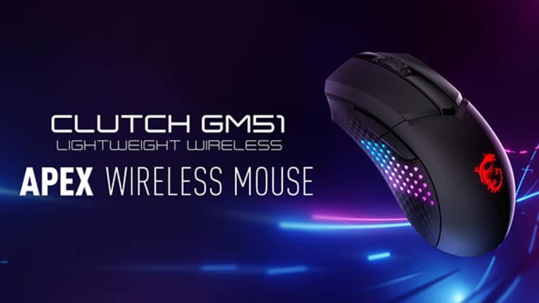 MSI Launches CLUTCH GM51 LIGHTWEIGHT Series Gaming Mice