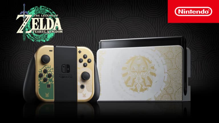 Nintendo Switch – OLED Model – The Legend of Zelda: Tears of the Kingdom Edition Launches on April 28 for $359.99