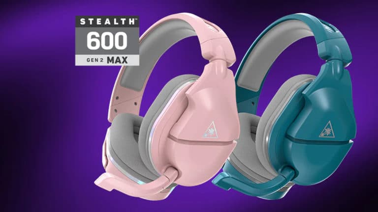 Turtle Beach Launches Carbon Neutral Stealth 600 Gen 2 MAX Wireless Headsets in Teal and Pink
