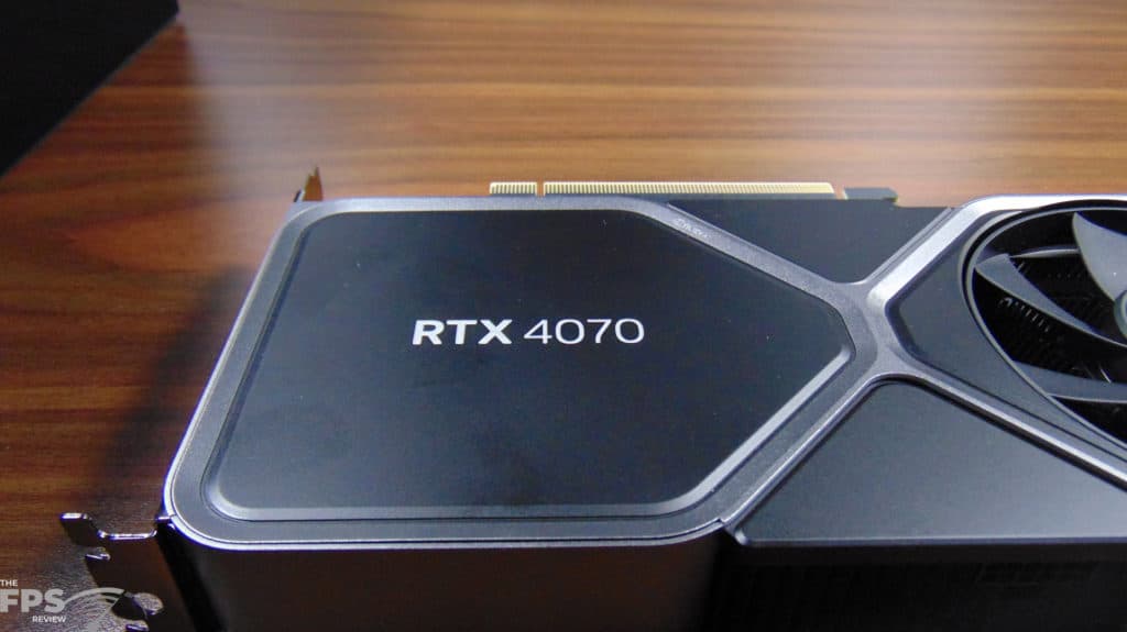 NVIDIA GeForce RTX 4070 Founders Edition Logo