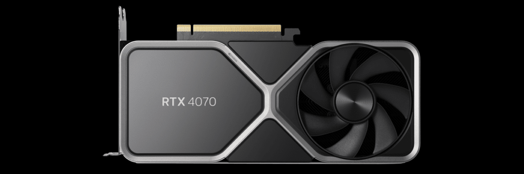 NVIDIA GeForce RTX 4070 Founders Edition Video Card