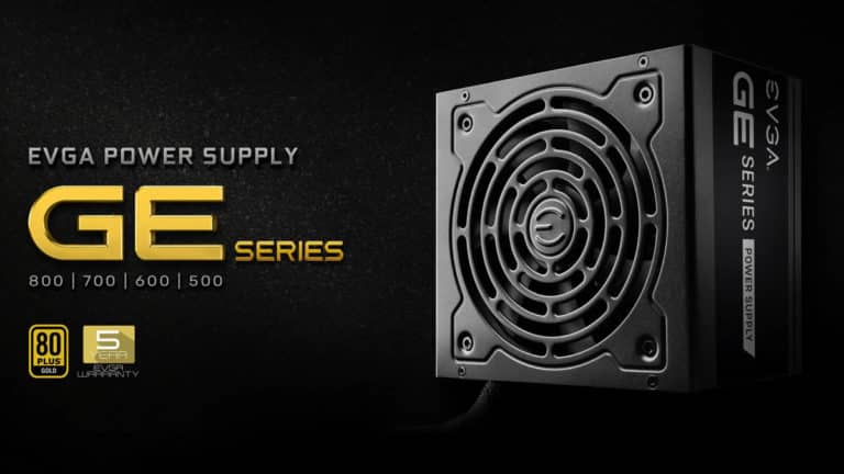 EVGA Introduces 80 PLUS Gold GE Power Supplies with Up to 800 Watts of Output Power