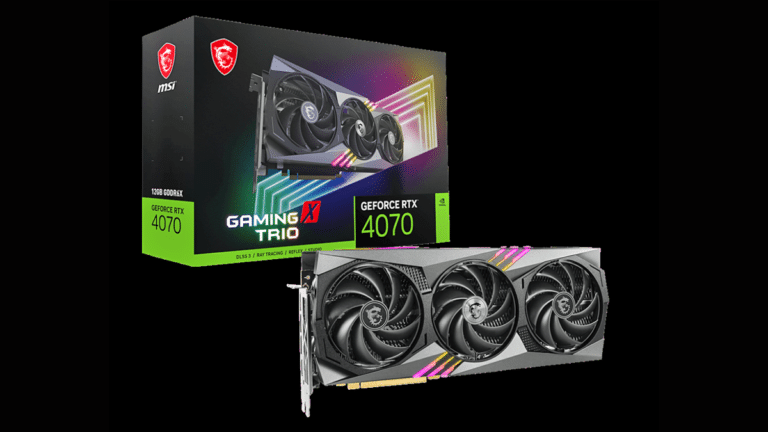 MSI GeForce RTX 4070 GAMING X TRIO 12G Video Card Review