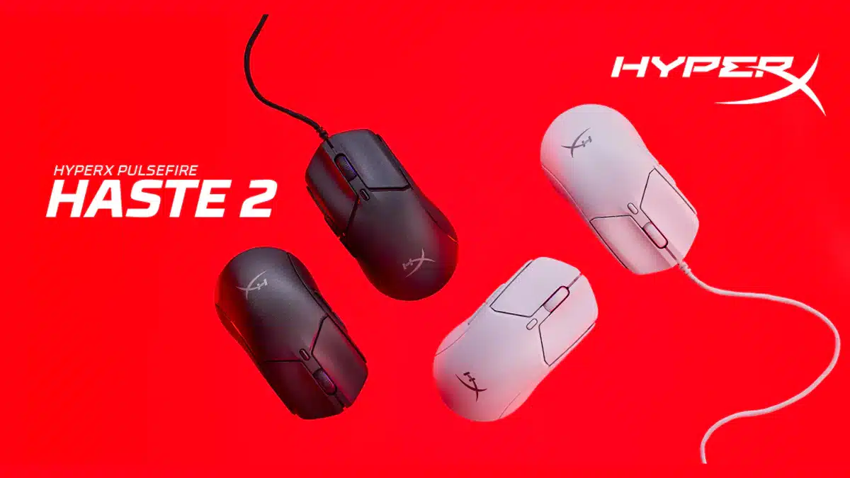 HyperX Ships Pulsefire Haste 2 Wired and Wireless Gaming Mice