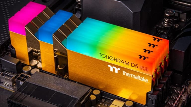 Thermaltake Announces TOUGHRAM RGB D5 Memory DDR5 in Six Color Options