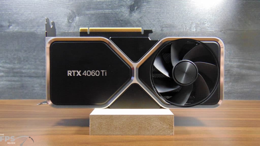 NVIDIA GeForce RTX 4060 Ti Founders Edition Back View