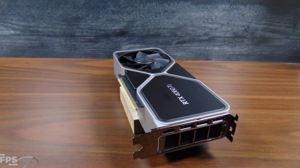 NVIDIA GeForce RTX 4060 Ti Founders Edition Bottom View