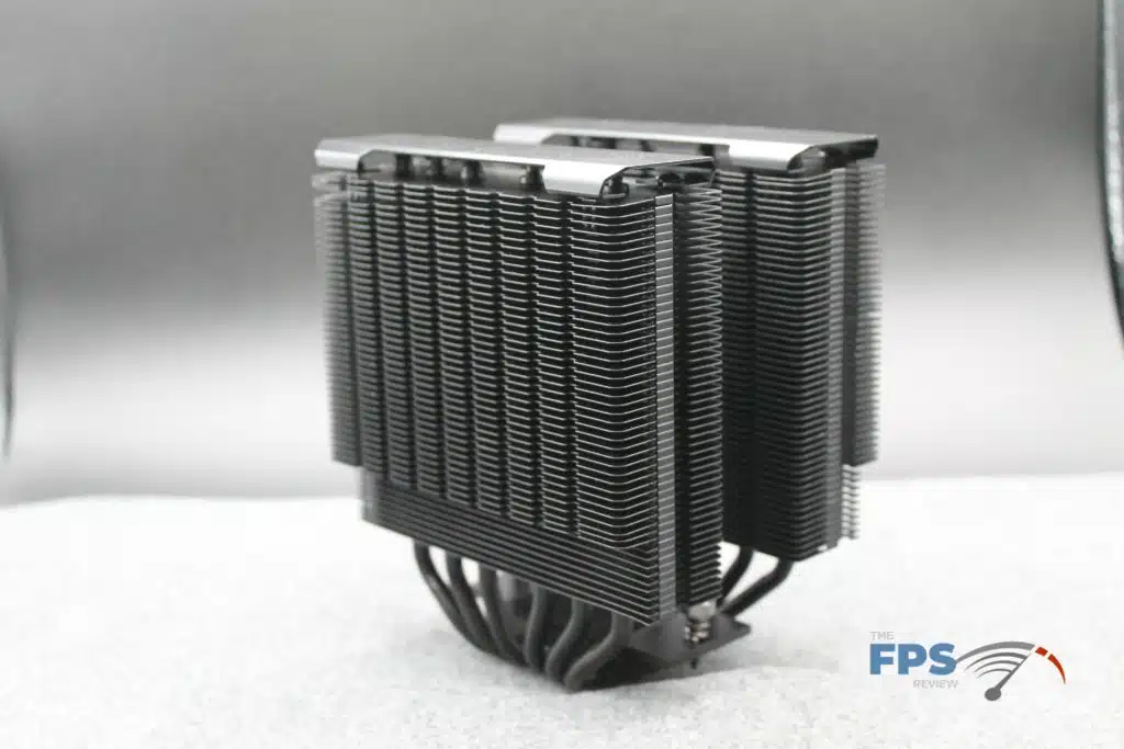 Cooler Master Hyper 622 Halo Black heatsink no fan view