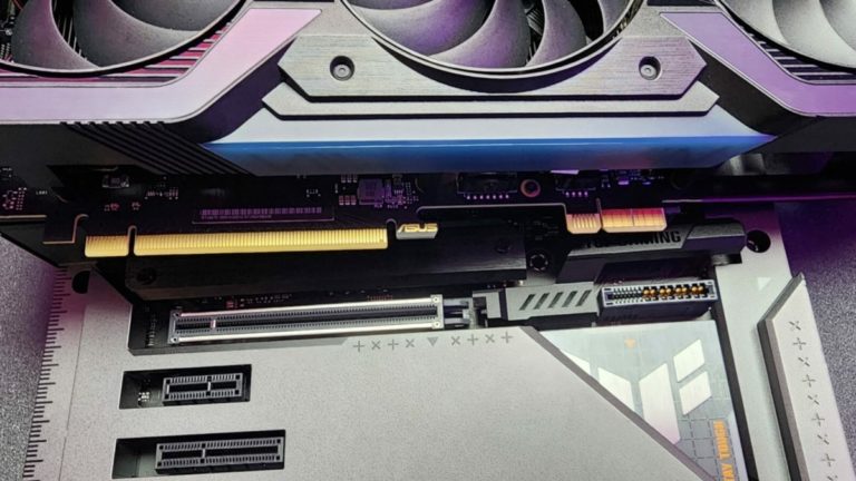 ASUS Has Created an RTX 40 Series GPU That Uses a Proprietary PCB Connector Instead of Standard Power Connectors
