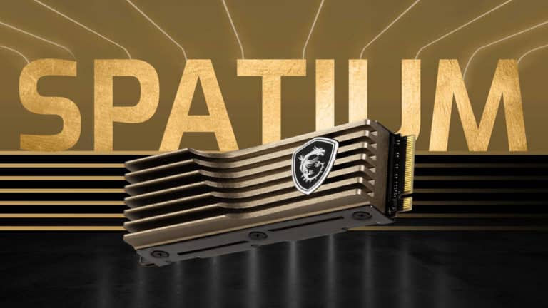 MSI Launches SPATIUM M480 PRO Series PCIe 4.0 NVMe M.2 SSDs with Up to 7,400 MB/s Speeds