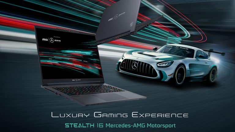 MSI Unveils Stealth 16 Mercedes-AMG Motorsport A13V with NVIDIA GeForce RTX 4070 and Industry’s Highest Resolution Laptop OLED