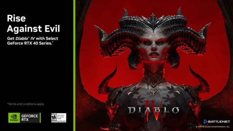 NVIDIA Announces Availability of Diablo IV GeForce RTX 40 Series Bundle