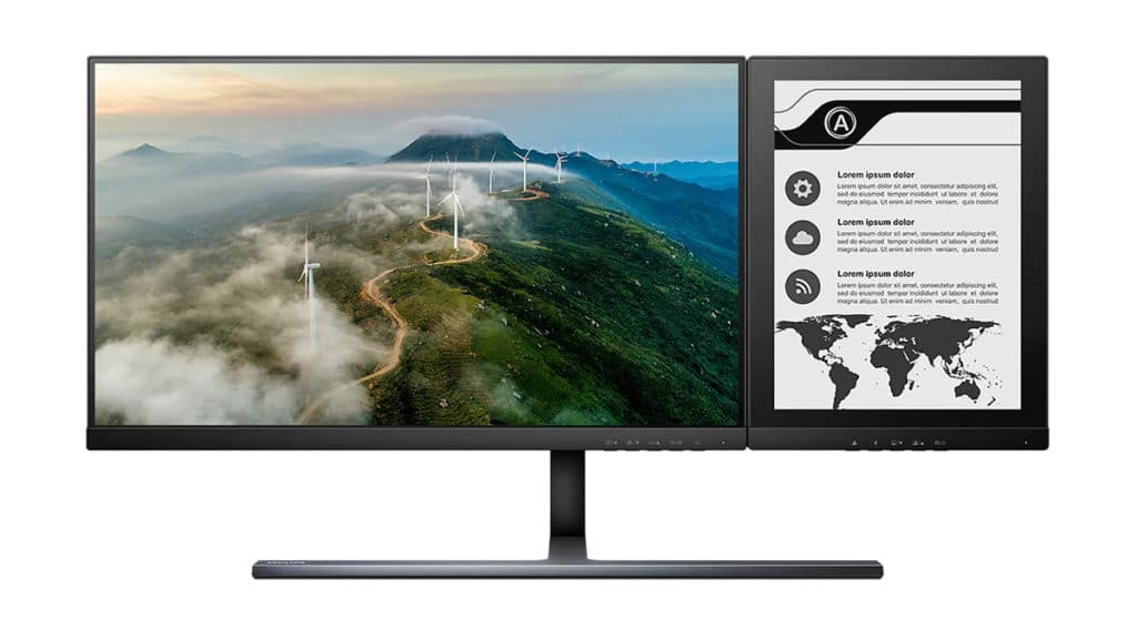 Philips Merges 23.8" LCD Monitor with E Ink Display - The FPS Review