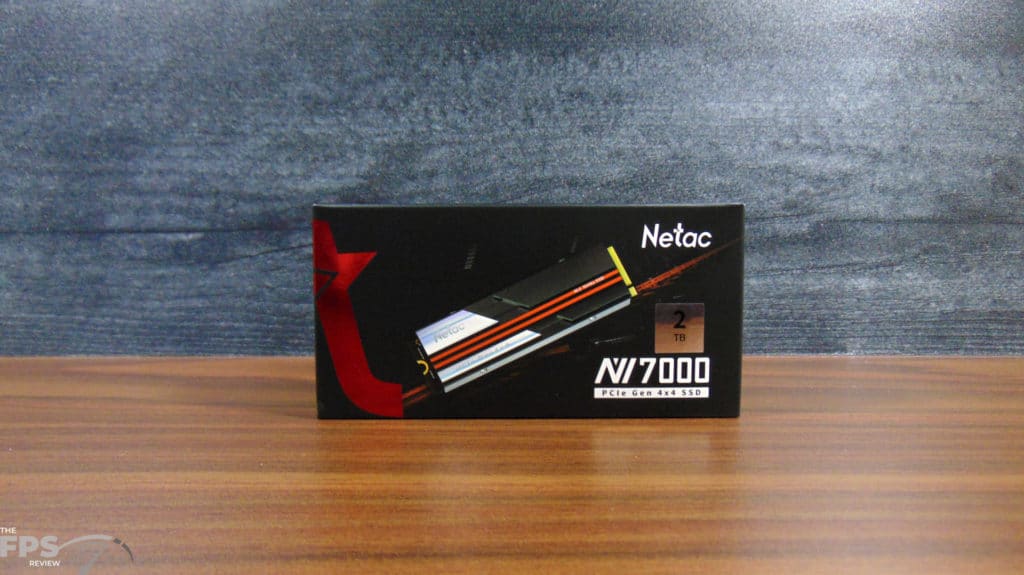 Netac NV7000 2TB PCIe Gen4 M.2 NVMe SSD Box Front