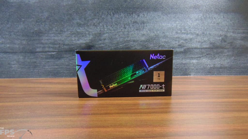 Netac NV7000-t 1TB PCIe Gen4 M.2 NVMe SSD Box Front
