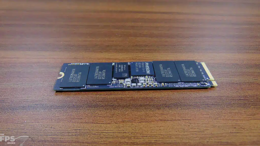 addlink S95 2TB PCIe Gen4 M.2 NVMe SSD top view bare components