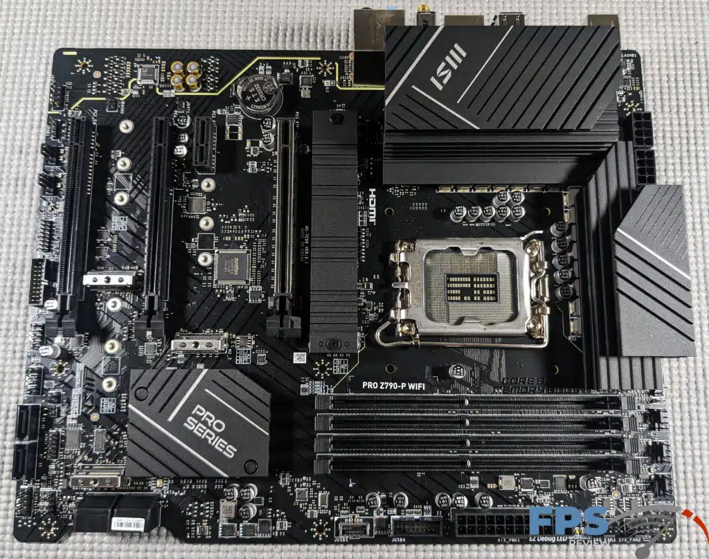 MSI Z790-P PRO WiFi Motherboard Front.