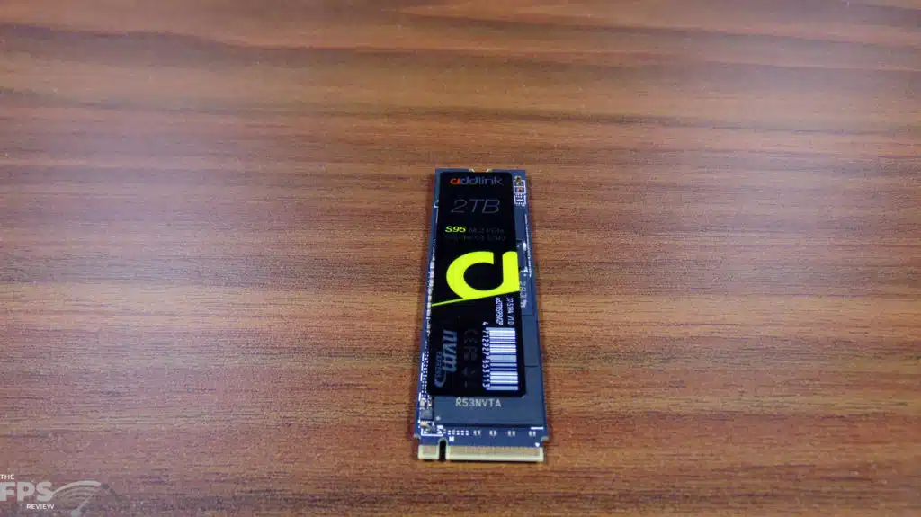 addlink S95 2TB PCIe Gen4 M.2 NVMe SSD top view