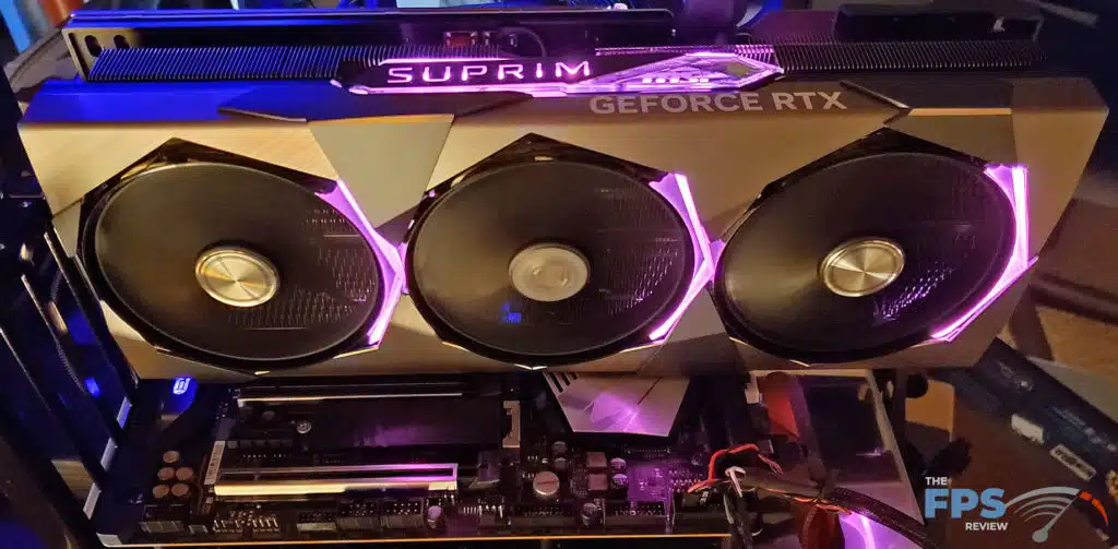 MSI GeForce RTX 4070 Ti SUPRIM X 12G: card RGB #2