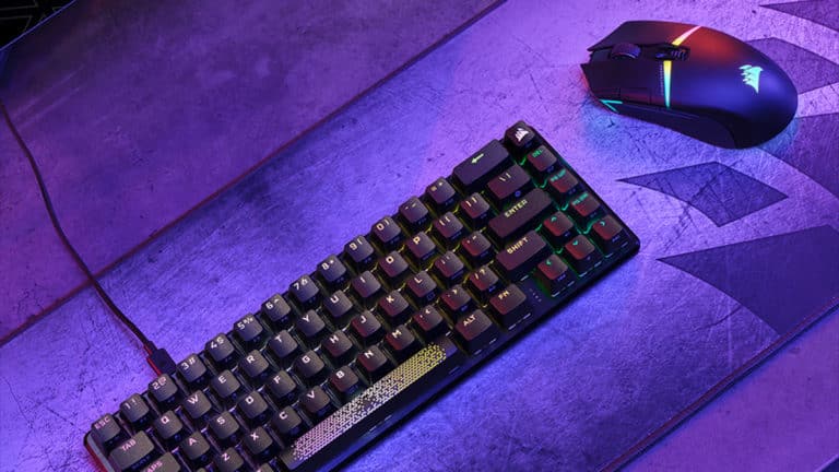 Corsair Releases NIGHTSABRE WIRELESS Gaming Mouse and K65 PRO MINI Optical-Mechanical Gaming Keyboard