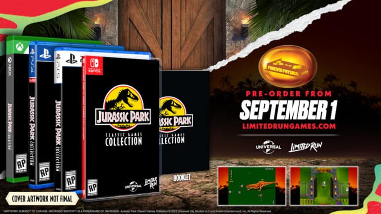 Jurassic Park Classic Games Collection Celebrates 30 Years of the Iconic Spielberg Film