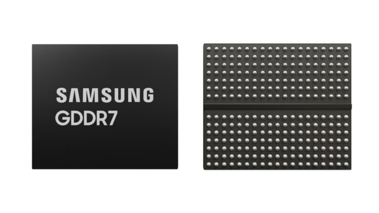 Samsung Develops Industry’s First GDDR7 DRAM: 1.4x Better Performance, 20% Improved Power Efficiency