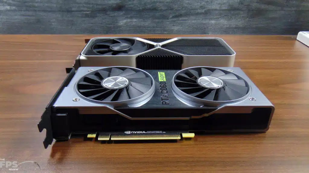 NVIDIA GeForce RTX 4060 Ti Founders Edition and NVIDIA GeForce RTX 2060 SUPER Video Cards Side By Side