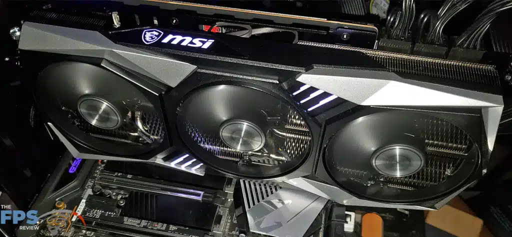 MSI AMD Radeon RX 7900 XTX GAMING TRIO CLASSIC: card in PC, RGBs