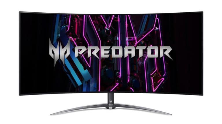 Acer Predator X45 Curved 45-inch UWQHD 240 Hz OLED Display Now Available Exclusively at Newegg