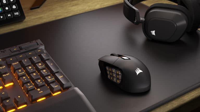 Corsair Releases Scimitar Elite Wireless MMO Gaming Mouse with 16 Programmable Buttons