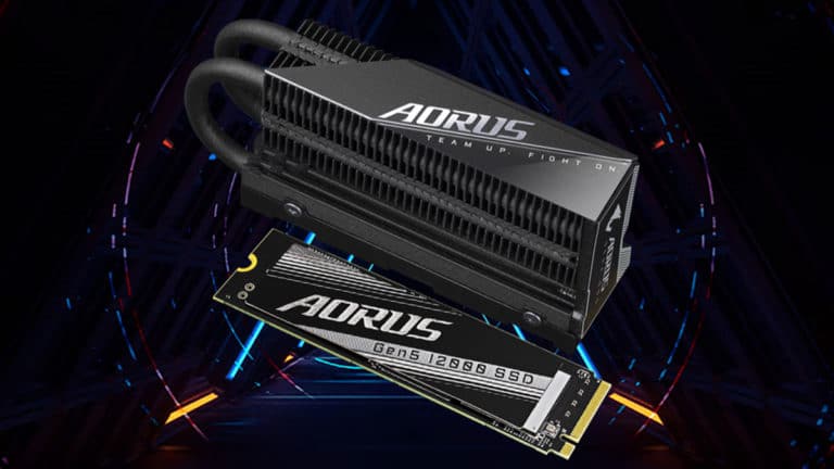 GIGABYTE Announces AORUS Gen5 12000 SSD with Up to 12,400 MB/s Speeds