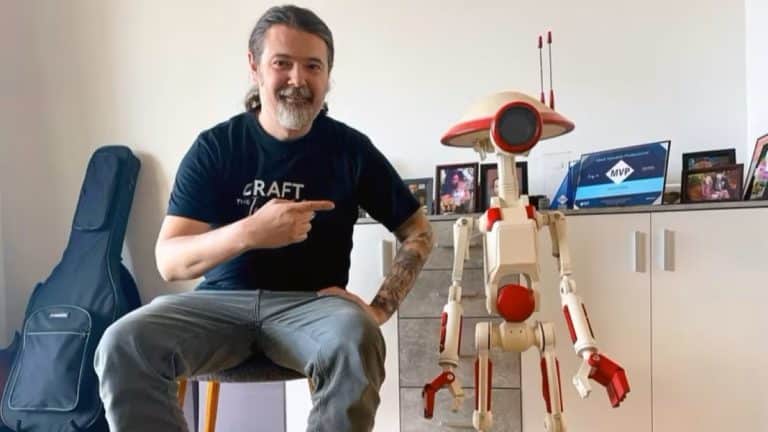 Engineer Manager Shows Off Star Wars Pit Droid Using an NVIDIA Jetson Orin Nano Developer Kit to Demonstrate the Power of the Edge AI