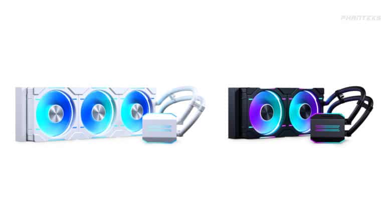 Phanteks Introduces Glacier One D30 AIO Coolers with D-RGB Lighting