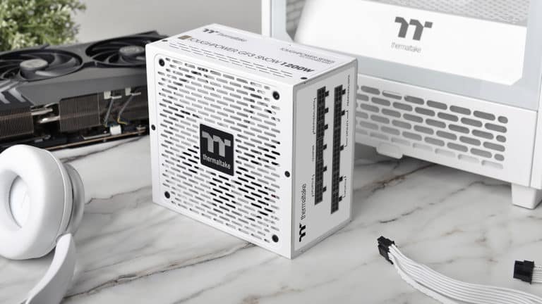 Thermaltake Launches Toughpower GF3 (1200W) and GF A3 (850W/1050W) ATX 3.0 Power Supplies in Snow Color