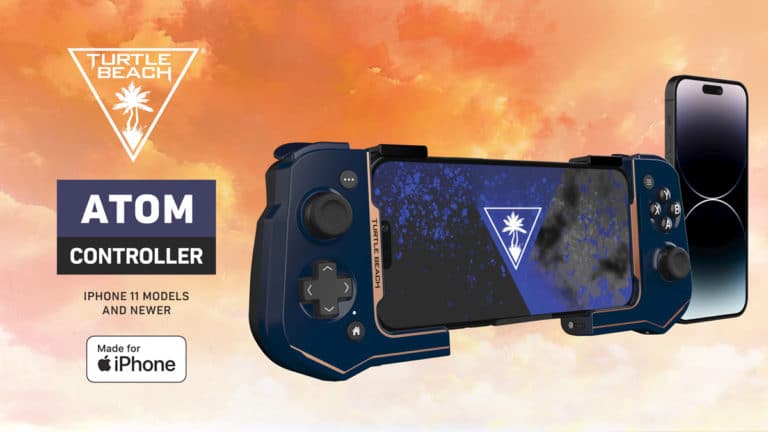 Turtle Beach Announces Atom Mobile Game Controller for iOS, Launching Next Month