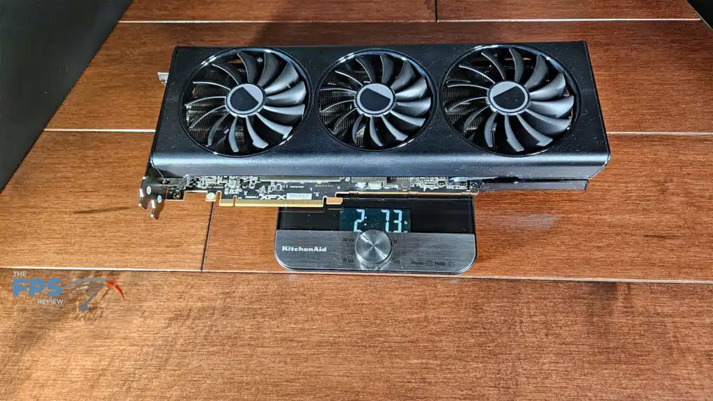 XFX SPEEDSTER QICK 319 Radeon RX 7700 XT Black weight